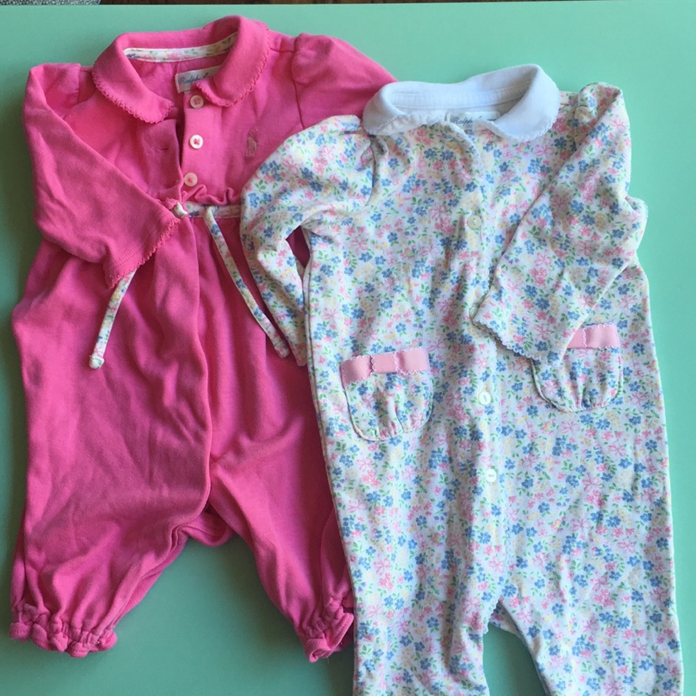 Ralph Lauren baby girl one pieces